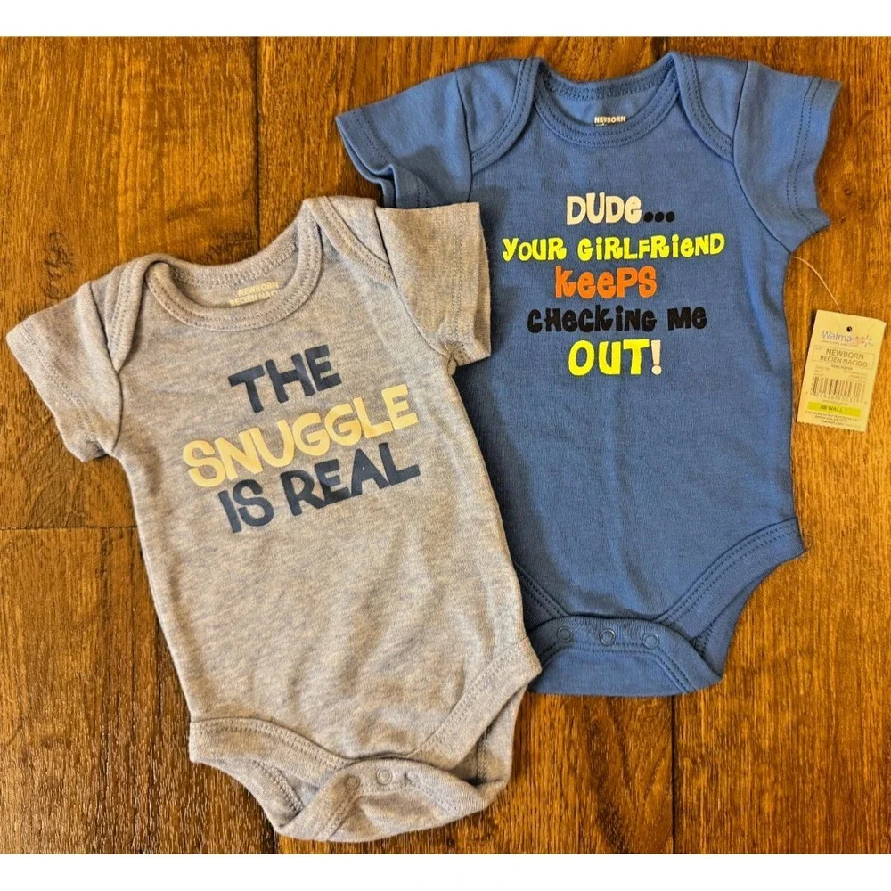 Baby Boy Bodysuits Newborn Rompers Clothes Lot Bodysuits Girlfriend Funny Gifts‎